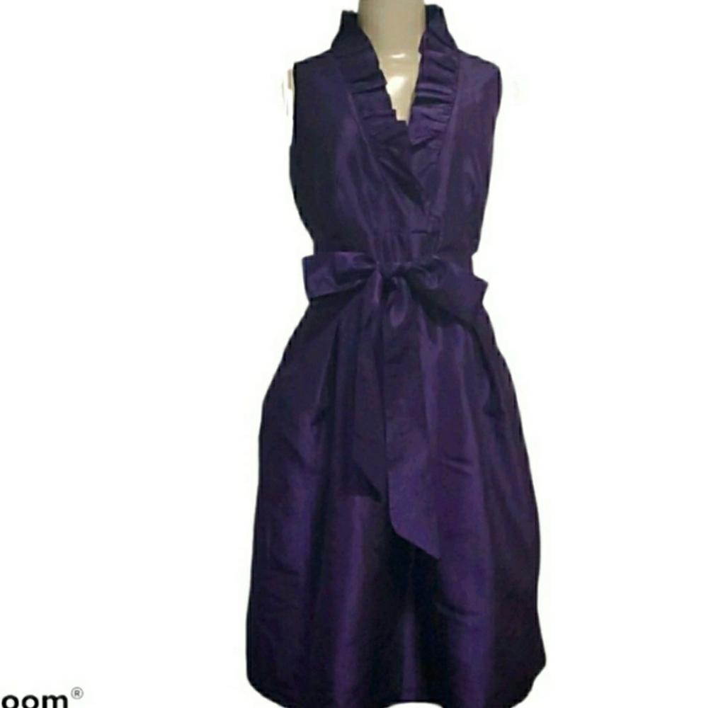 ♥️💜LONDON TIMES LAVENDER SLEEVELESS DRESS💜♥️ - Picture 11 of 11